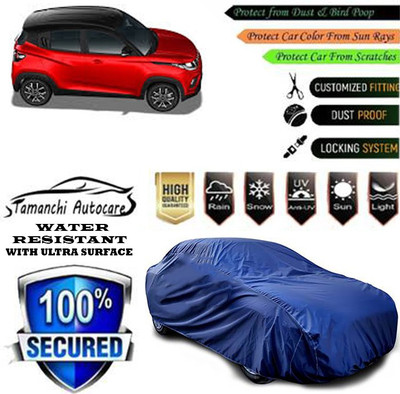 Tamanchi Autocare Car Cover For Mahindra KUV100 NXT D75 K6 Plus 5Str(Blue)