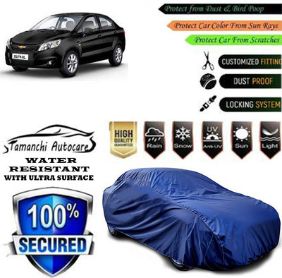 Tamanchi Autocare Car Cover For Chevrolet Sail Sedan(Blue)