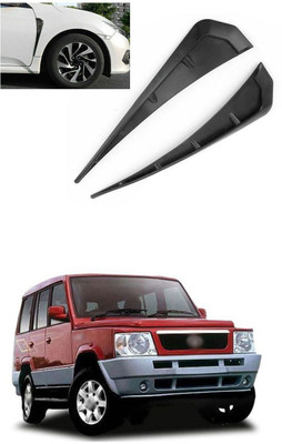 PRTEK Plastic Car Door Guard(Black, Pack of 2, Tata, Sumo)