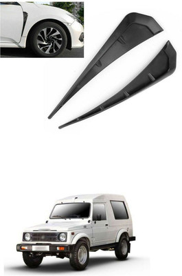 PRTEK Plastic Car Door Guard(Black, Pack of 2, Maruti, Gypsy)