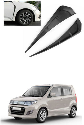 PRTEK Plastic Car Door Guard(Black, Pack of 2, Maruti, WagonR)