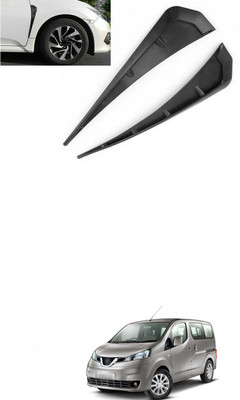 PRTEK Plastic Car Door Guard(Black, Pack of 2, Nissan, Evalia)