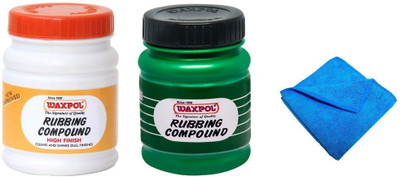 waxpol Paste Car Polish for Bumper, Metal Parts, Exterior(400 g)