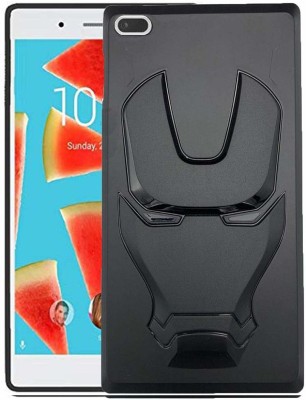 Eleqzun Back Cover for Lenovo Tab 7 6.9 inch(Black, 3D Case, Pack of: 1)
