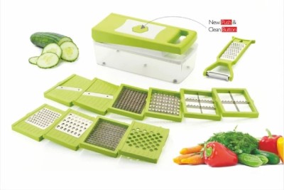 Peaceofmind 12 in one, Vegetable & Fruit Chopper Vegetable Grater & Slicer Vegetable Chopper Vegetable & Fruit Chopper(1)