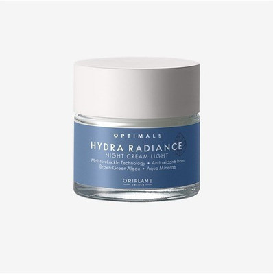 Oriflame Sweden OPTIMALS Hydra Radiance Night Cream Light(50 ml)