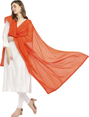 DUPATTA BAZAAR Pure Cotton Solid Women Dupatta
