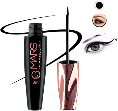 MARS Long Lasting Waterproof Under eye cream Eyeliner 3 ml(Jet Black)