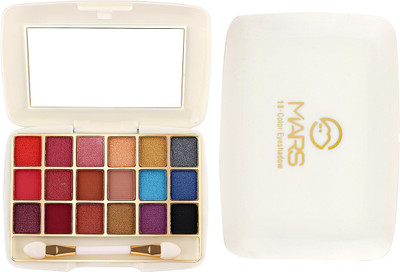 MARS 18 Color Eye shades Velvety Eyeshadow-EP03-01 (Multicolor, 12g) 12 g(Multicolor)