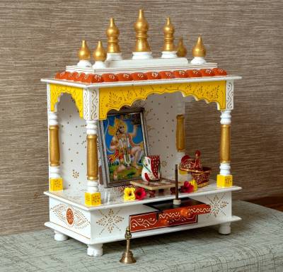 Flipkart Perfect Homes Studio Temple Solid Wood Home Temple