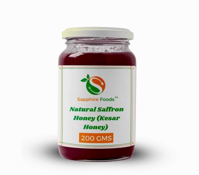 Sapphire Foods Natural Saffron Honey / Kesar Honey(200 g)
