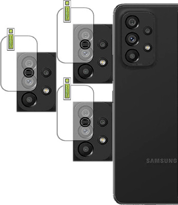 EJZAT Back Camera Lens Glass Protector for SAMSUNG Galaxy A53 CAMERA tempered(Pack of: 3)