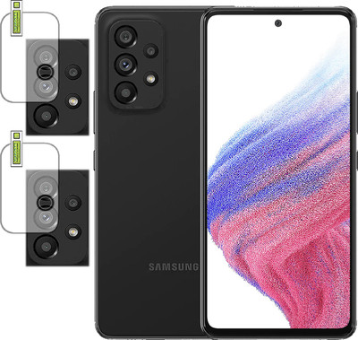 EJZAT Back Camera Lens Glass Protector for SAMSUNG Galaxy A53 CAMERA tempered(Pack of: 2)