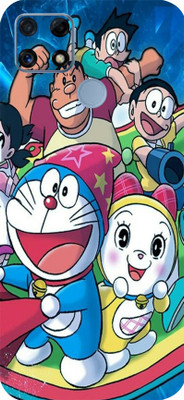 BUGGU Realme C25s Mobile Skin(Ultra Super Doraemon Team Skin With High Matte Finish.)