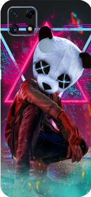 BUGGU Realme C25s Mobile Skin(Ultra Super Panda Party Mood Skin With High Matte Finish.)