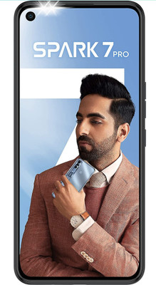 Tecno Spark 7 Pro (Megnet Black, 64 GB)(6 GB RAM)