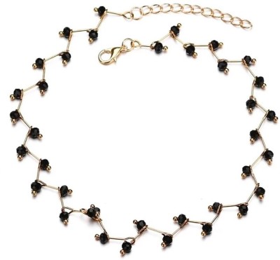 DMS STORE Pearl Gold-plated Plated Alloy Choker
