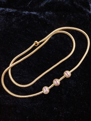 PBM CREATIONS Gold-plated Plated Copper Chain
