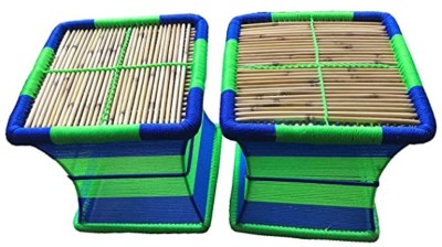 Craferia Export Synthetic Fiber Outdoor Chair(Green, Set of 2, Pre-assembled)