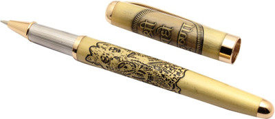 Ledos Exclusive Goddess Of Love Radhe Krishna Special Edition Bronze Antique Look Ball Pen(Ink Color - Blue)