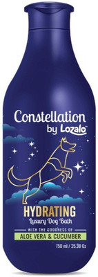 Lozalo Constellation Hydrating Dog Shampoo - 750ml Conditioning Aloe vera & Cucumber Dog Shampoo(750 ml)