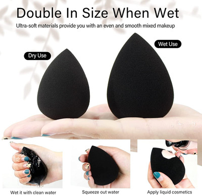 AMOSFIA Soft Sponge For Liquid Foundation