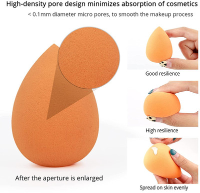 Herrlich makeup sponge is suitable for all kinds of makeup products