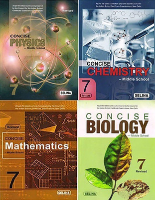 Concise Middle School Physics Chemistry Mathematics Physics For Class 7 - Examination 2022-23(Paperback, selina publisher)