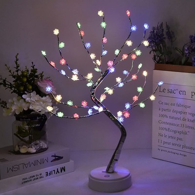 NISCO 60 LEDs 0.51 m Multicolor Steady Flower Rice Lights(Pack of 1)