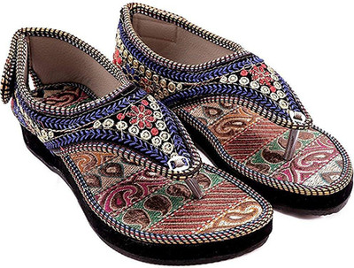 Traditional Funda Women Flats(Multicolor , 4)