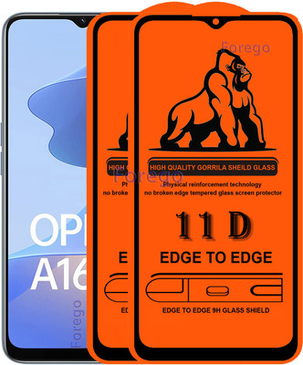 GABZO Edge To Edge Tempered Glass for Tecno Pova 2(Pack of 2)
