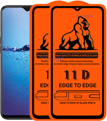 Forego Edge To Edge Tempered Glass for Oppo F11 pro(Pack of 2)