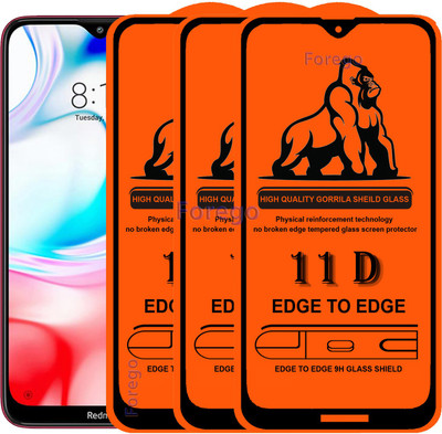 HQ Protection Edge To Edge Tempered Glass for Mi 8A Dua(Pack of 3)