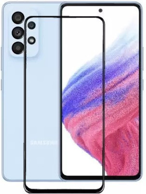 VISHZONE Edge To Edge Tempered Glass for Samsung Galaxy A53 5G(Pack of 1)