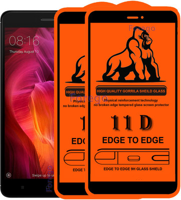 GABZO Edge To Edge Tempered Glass for Tecno Pova 2(Pack of 2)