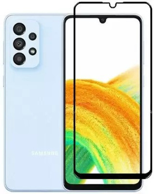 VISHZONE Edge To Edge Tempered Glass for Samsung Galaxy A33 5G(Pack of 1)