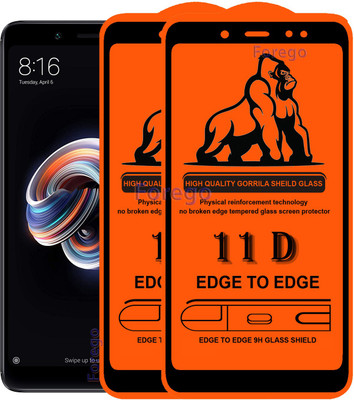 HQ Protection Edge To Edge Tempered Glass for Mi Redmi Note 5 Pro(Pack of 2)