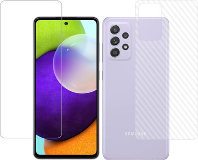 Vatsin Front and Back Tempered Glass for Samsung Galaxy A73 5G(Pack of 2)