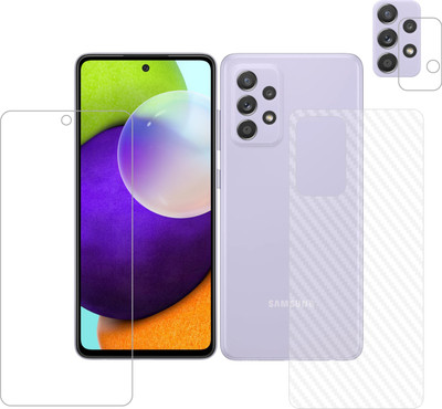 Vatsin Front and Back Tempered Glass for Samsung Galaxy A53 5G(Pack of 3)