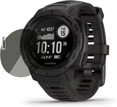 XAZE Screen Guard for Garmin Instinct smart watch screen guard(Pack of 1)
