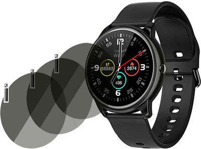 XAZE Screen Guard for Crossbeats Orbit Bluetooth Calling smart watch screen guard(Pack of 3)