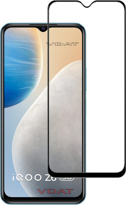 VDAT Tempered Glass Guard for IQOO Z6 5G, IQOO Z6, vivo IQOO Z6 5G(Pack of 1)