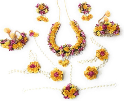 Siddhivinayak Paper Multicolor Jewellery Set(Pack of 1)