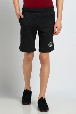 VAN HEUSEN Solid Men Grey Regular Shorts