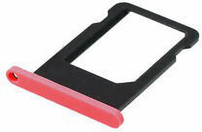 SPAREWARE Sim Card Tray(Compatible With IPHONE 5C RED)