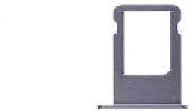SPAREWARE Sim Card Tray(Compatible With IPHONE 13 PRO MAX SILVER)