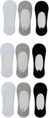 MAKHKHA Men & Women Solid Low Cut(Pack of 9)