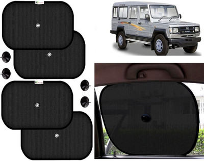 Selifaur Side Window Sun Shade For Toyota Land Cruiser(Black)