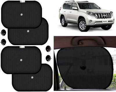 Selifaur Side Window Sun Shade For Toyota Land Cruiser Prado(Black)