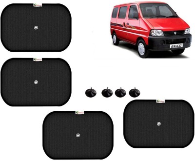 Selifaur Side Window Sun Shade For Maruti Suzuki Eeco(Black)